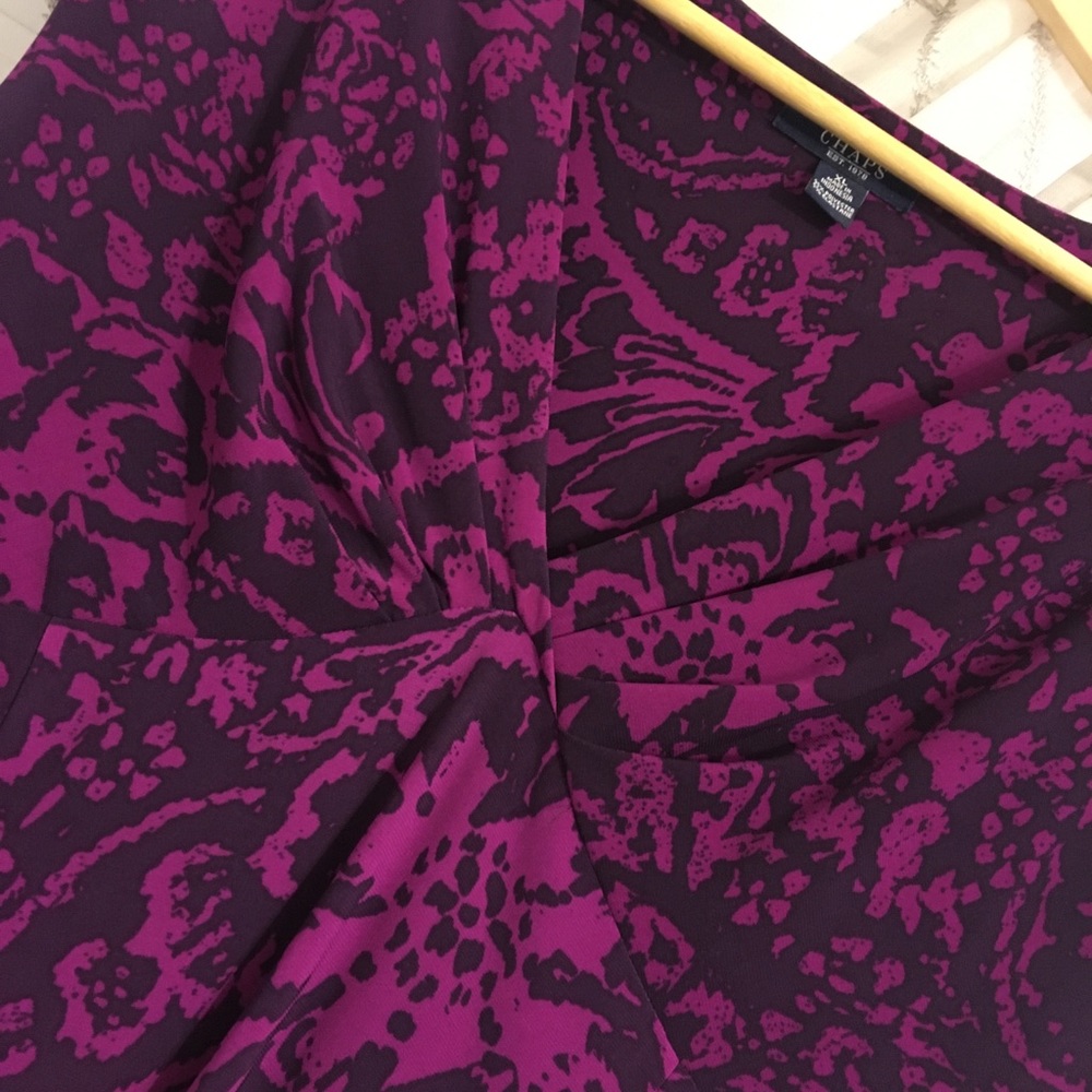 Chaps size XL Purple Dress